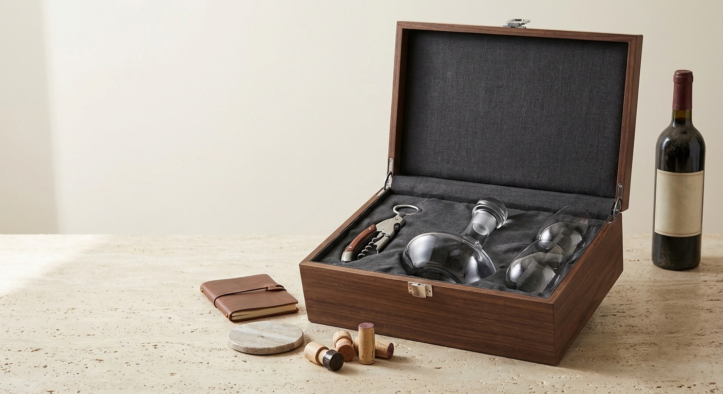 Quel cadeau offrir à un homme passionné de vin