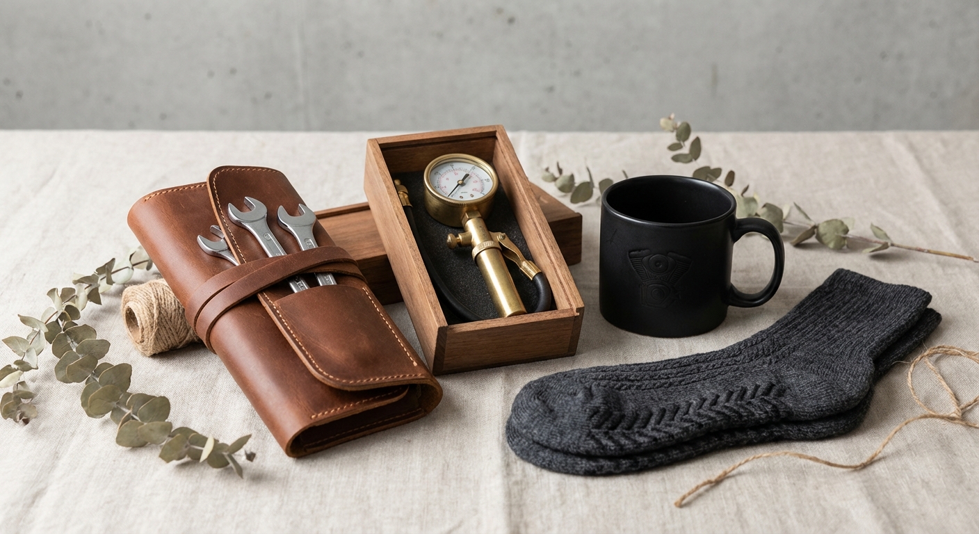 Idées cadeaux originales pour un homme fan de moto