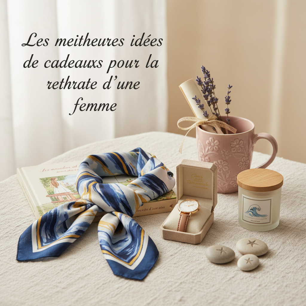 Les meilleures idées de cadeaux pour la retraite d'une femme