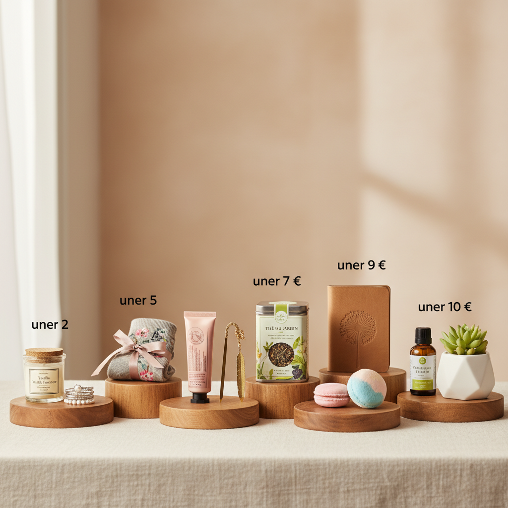 Idées cadeaux pour femme à moins de 10 euros